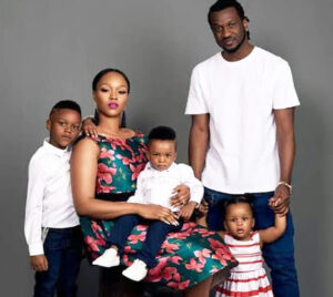 Anita Okoye and family