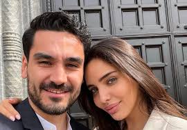 Sara Arfaoui and IIkay Gundogan picture